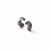 Adjustable 925 Silver Open Couple Rings Unisex Interlocking Minimalist Fashion Jewelry