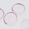 6 Pcs Pendant Charm Half Globe Glass Container for