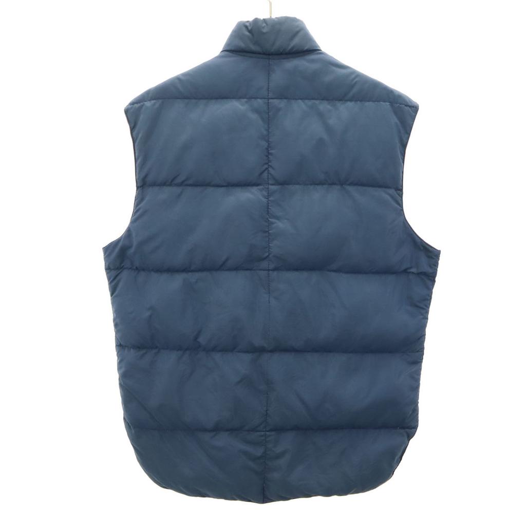 BEQUEME 80er Jahre Vintage Daunenweste M Dunkelblau wendbar Herren Gebraucht