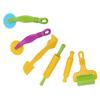 6pcs/set Children Art Clay Tools Set DIY Dough Modeling Tools Kit for Kids Toddler