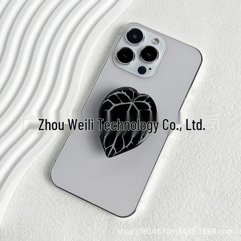 Tropical Rare Plant Leaves Foldable Multifunction Phone Stand