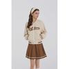 GOXO Golf Varsity Jacket Rubber Beige