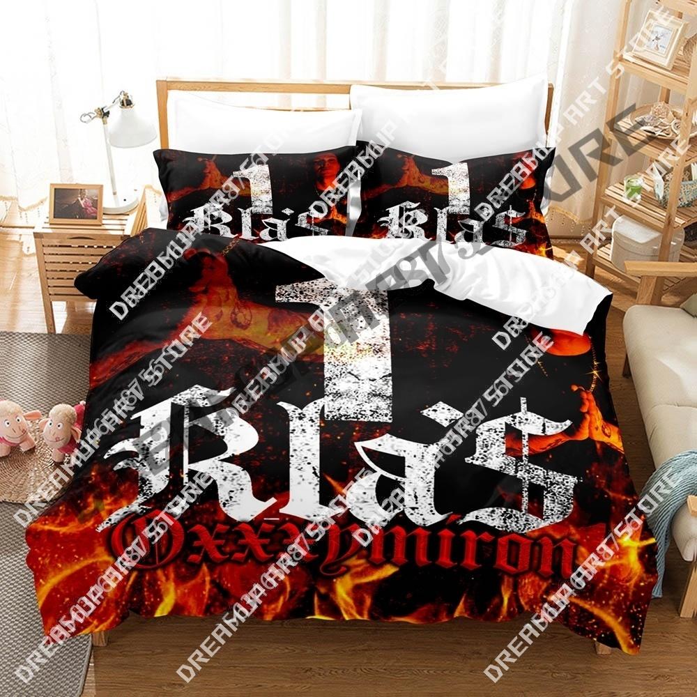 3D Print Oxxxymiron Bedding Set Boys Girl Twin Queen King Size Duvet Cover Pillowcase Bed boys Adult Home Textiles