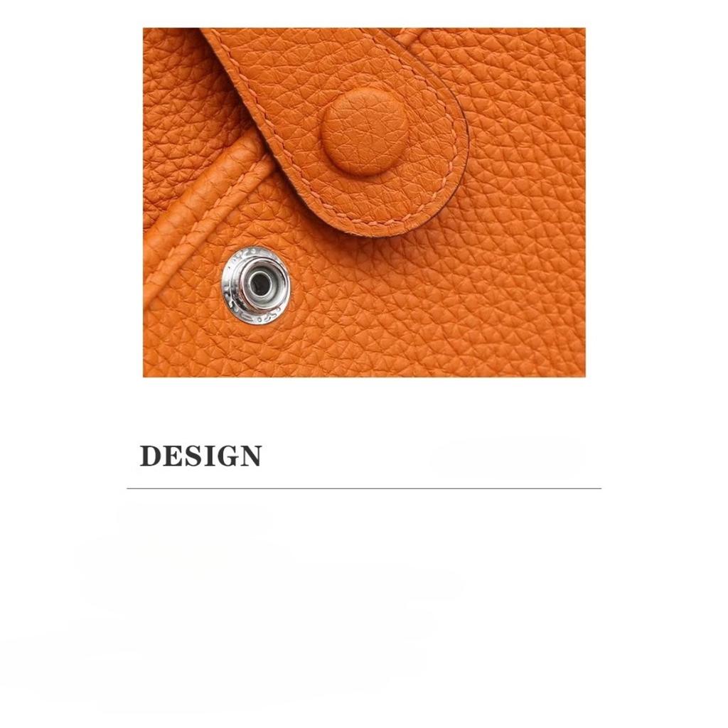 Schultertasche Große Kapazität Pendeln Premium-Gefühl Leichter Luxus Evelyn große Togo-Leder Unterarmtasche Crossbody Leder Damen-Tasche