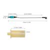 Bright Color Swivels Fishing Weights Light Weight Bites Indicator with Quickly Release Clip for Outdoor Fishing Activity