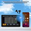 Wireless Carplay 7 Inch IPS Touch Screen IPX7 Waterproof Stereo GPS Navigation CarPlay and Android with Light Sensing Motorcycle