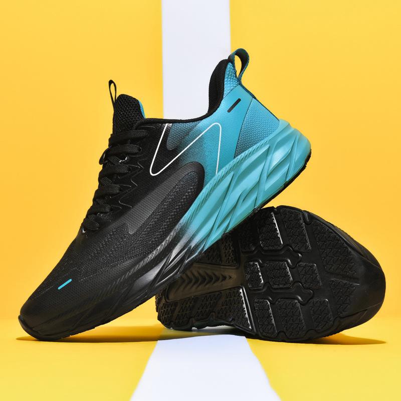 2025 New Men's Shoes Lightweight Sports Casual Mesh Shoes Breathable, Non-slip and Shock-absorbing Running Shoes Large Size 47 Trendy Shoes 48 Men