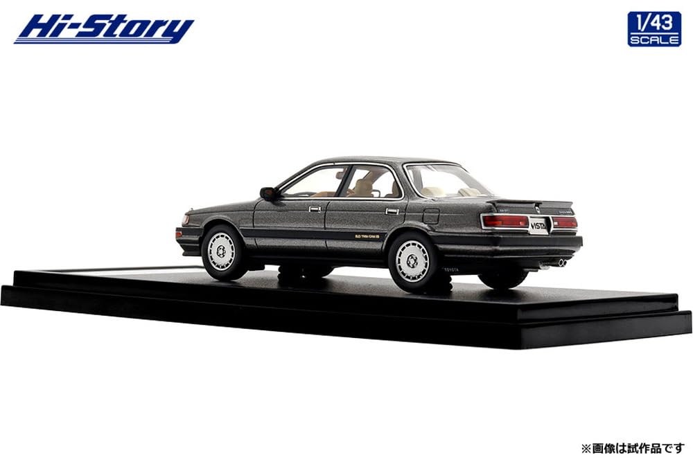 Inter Allied Hi Story Scale Toyota Vista Hardtop 2000GT Gray Metallic 1/43 (1987) (Finished Product)