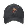 Cheburashka, Cartoon Print, Unisex Demin Cap Breathable Design Mens Hats Baseball Cap For Men