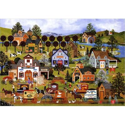 Puzzle Life Happy Shopping, 38x52cm, 1 Stück, koreanische beliebte Puzzles