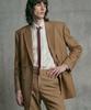 Untage Wool Double-Breasted Jacket [Camel(Unisex)]_Uth-Fb77
