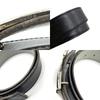 Used HERMESbelt gray leather Women