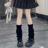 Herbst Winter Mode Oberschenkelhohe Stiefelsocke Locker Lang Über Knie Socken Japanischer Stil Lolita Mädchen Cosplay Beinwärmer für Damen XL