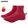 YKYWBIKE 2026 Cycling Shoe Cover Thermal Fleece Road Bike Overshoes Windproof MTB Warm Bicycle Shoes Covers