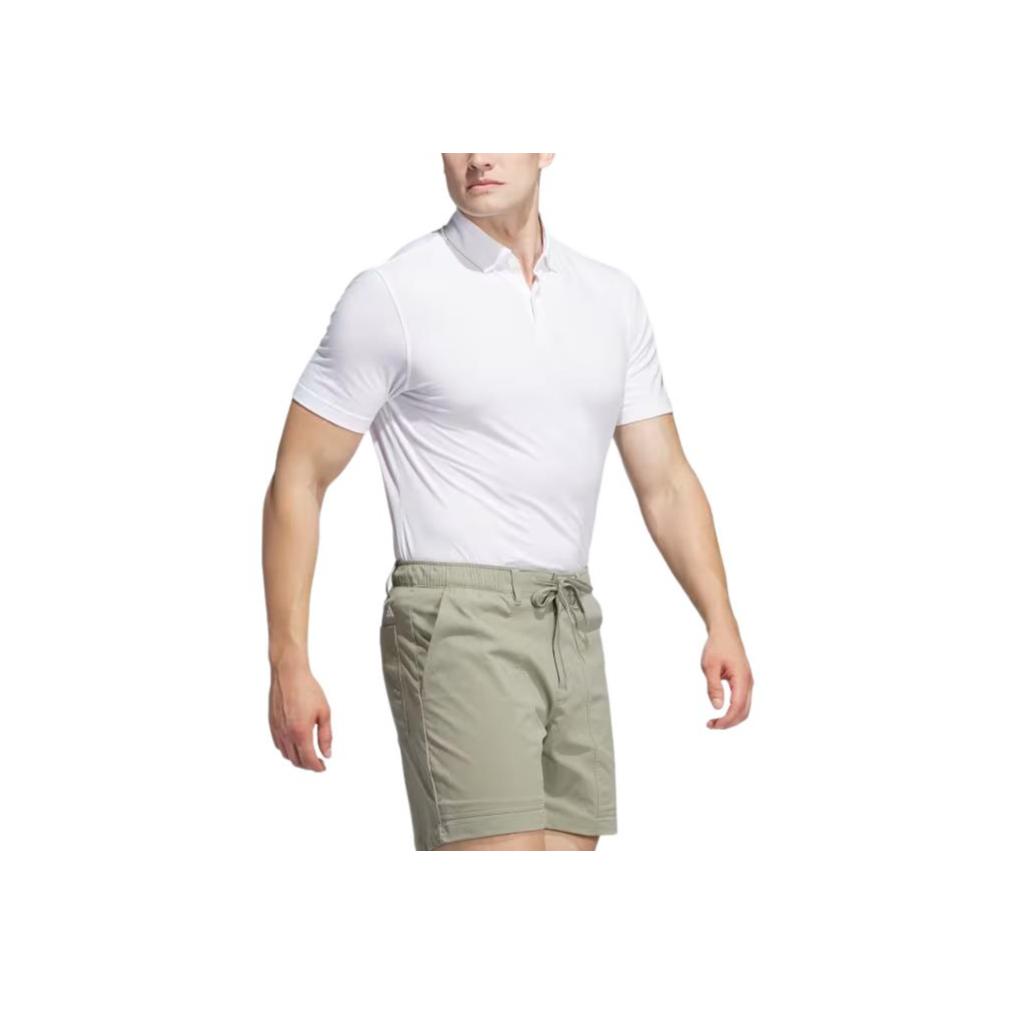 Adidas Woven Outdoor Sports Golf Shorts Men Shorts Silver-Pebble IL0589