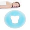 Soft Silicone Pillow Comfortable Skin Friendly Round   Spa Relax Silicone Face Pillow