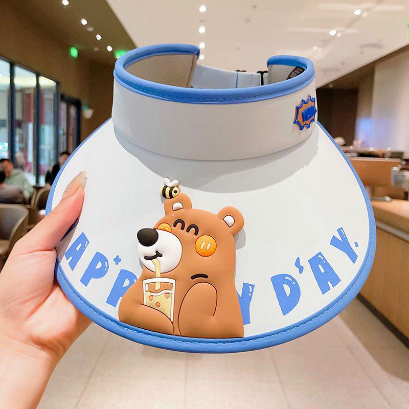 Children's UV Protection Wide Brim Sun Hat for Girls and Boys