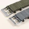 20mm 22mm Baumwoll-Nylon-Uhrenarmband für Casio Herren Militär-Sportband Gewebtes Canvas-Gewebeband für Seiko Schnellverschluss-Armband