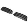 2pcs Car Front Fog Lights Lamp Grille Cover For A1 2016-2019 8XA807682B 8XA807681B Carbon Fiber Car Accessories