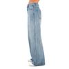 Women's Fashionable Color Pocket Casual Versatile Straight Leg Jeans