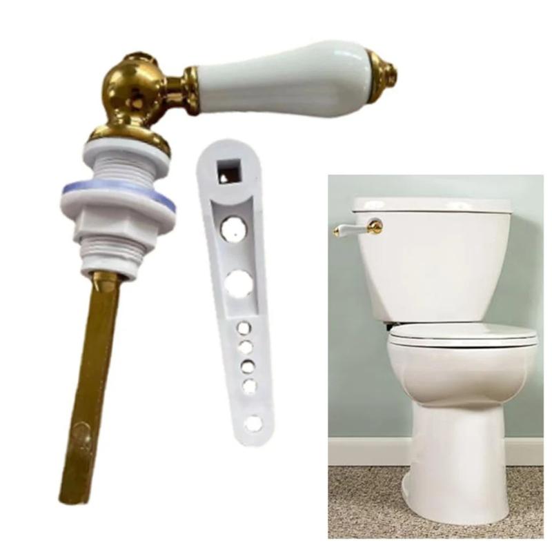 Ceramic Handle Split Toilet Wrench Ergonomic Grip Designs Ceramic Toilet Handle Spanner Tool for Universal Toilet Tank
