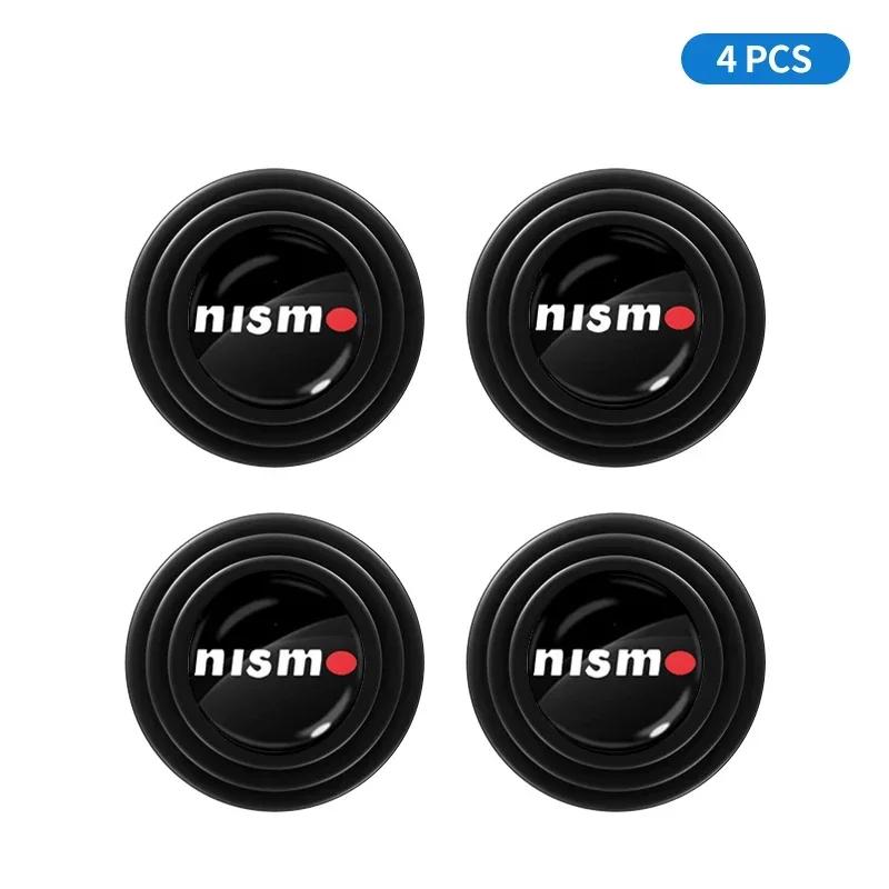 2025 Hot For Nissan New Car Door Shock Stickers Absorber Soundproof Buffer Pier pad For Nissan Nismo Tiida Teana Skyline Juke X-