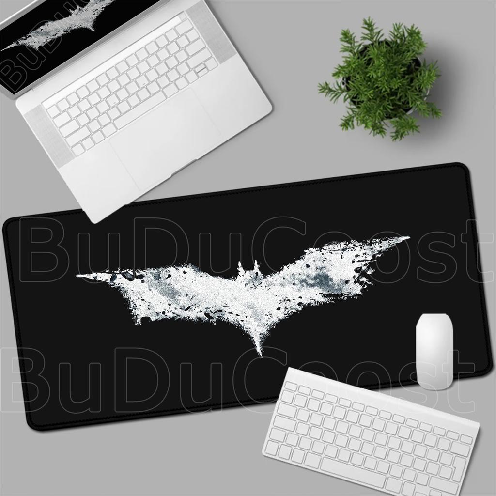 B-Batman Mouse Pad HD Large Gaming Non-slip Rubber Keyboard Desk Mat Office Laptop Computer Pc Gamer Cabinet Mousepad Xxl Carpet