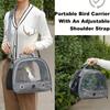 Bird Travel Carrier With Stand Small Bird Carrier For Parrot Portable Bird Carrier Travel Bag Small Pet Carrier Shoulder Bag