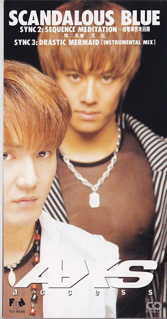 CD ACCESS, AXS, HARUKA ASAGIRI; DAISUK - SCANDALOUS BLUE FHDF1415 Fun House 1994 Japan Japanese Pop/Rock
