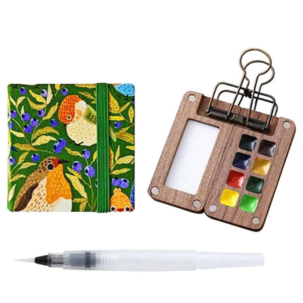 

Дорожный набор палитр красок Biora, мини-набор красок Biora, набор красок Biora, дорожный набор акварельных красок Pocket Artist, дорожная палитра красок Solysta