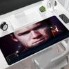 Football Player Action Large Mouse Pad Desk Mouse Pad Ultra-Long Desk Mat Non-Slip Rubber Bottom Office Desk Accessory