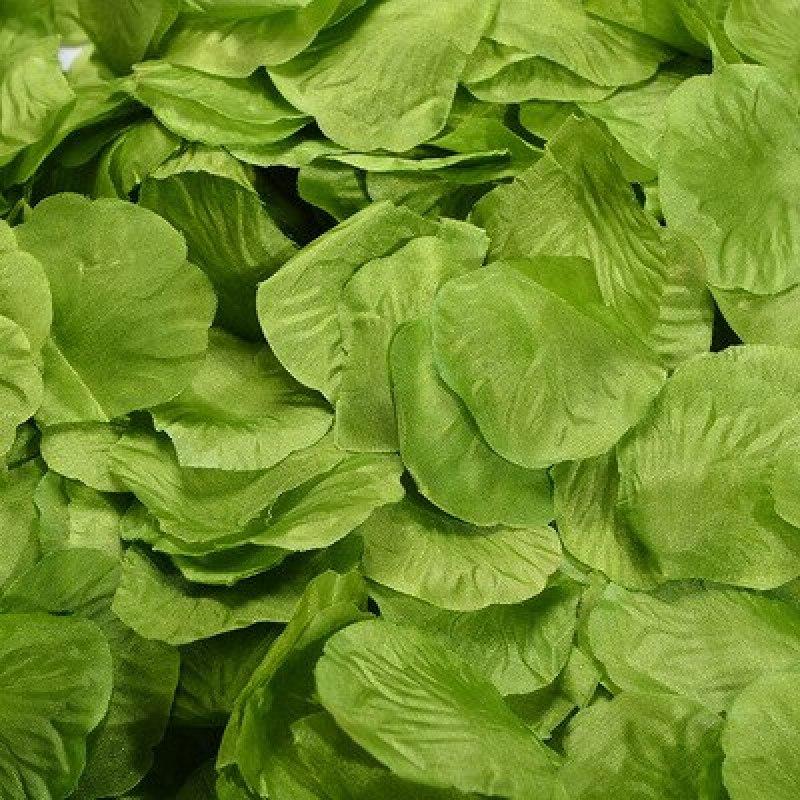 100Pc 20 Style Artificial Rose Petals Colorful Wedding Romantic Silk Rose Flower Anniversary