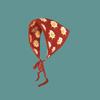 Elegant French Knitted Headband Retro Strawberry Triangle Turban Bohemian Pastoral Hollow Out Hair Band Beach Headwear