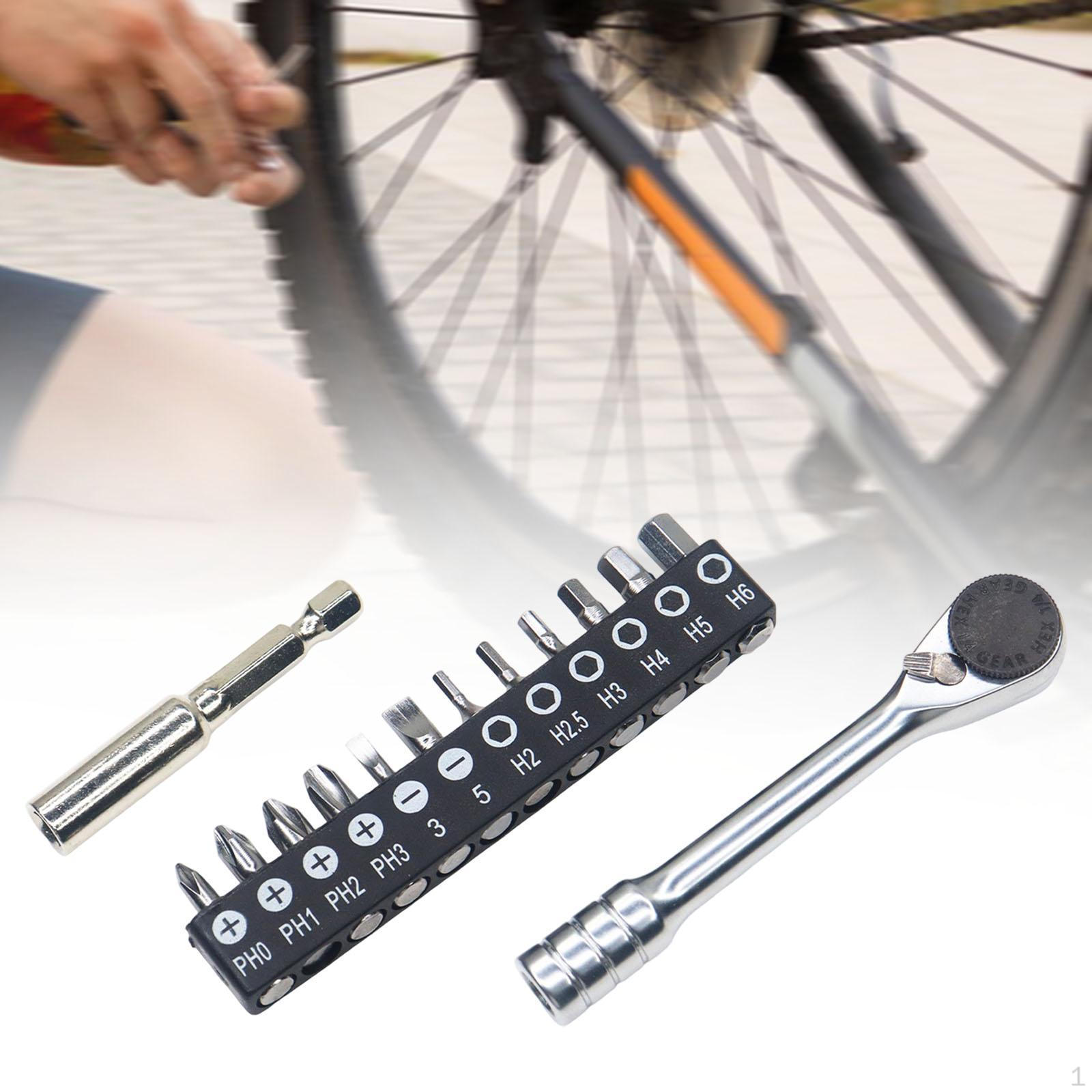 

Mini Ratchet Screwdriver 1/4 inch Offset Reversible Low Profile Household Small Style B