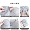 Camping Inflatable Pillow Portable Ultralight Travel Hiking Air Sleeping Pillow for Neck and Lumbar Support Universal Car Lumbar Cushion