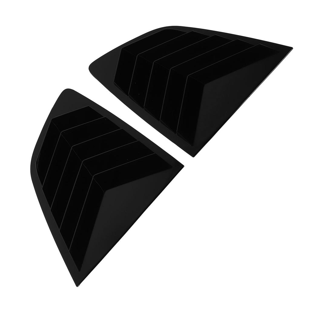2Pcs Rear Side Window Louver Cover Fade Proof Sporty Look Rear Window   Vent Scoop Shutter Cover Blind for X3  3 G01 2018 and Later