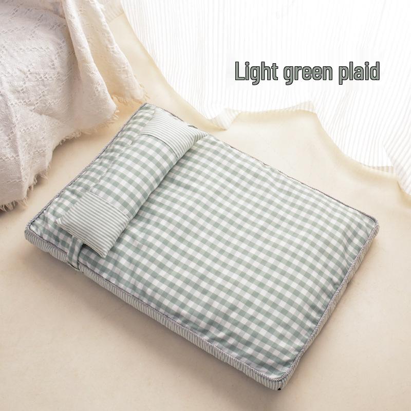 Removable and Washable Pet Bed for All Seasons - Dog and Cat Cushion Mat