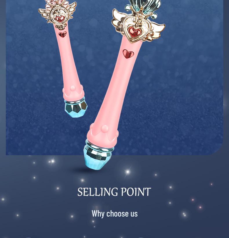 Light-Up Fairy Wand for Girls Aged 3-6: Perfect Christmas or Birthday Gift for Little Princesses