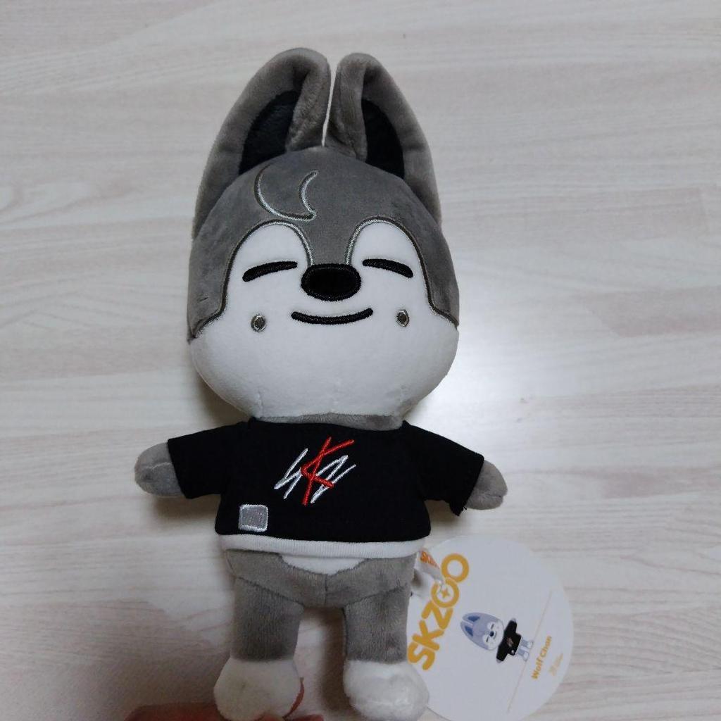 [USED] Stray Kids Bang Chan SKZOO Wolf Chan Plush Toy