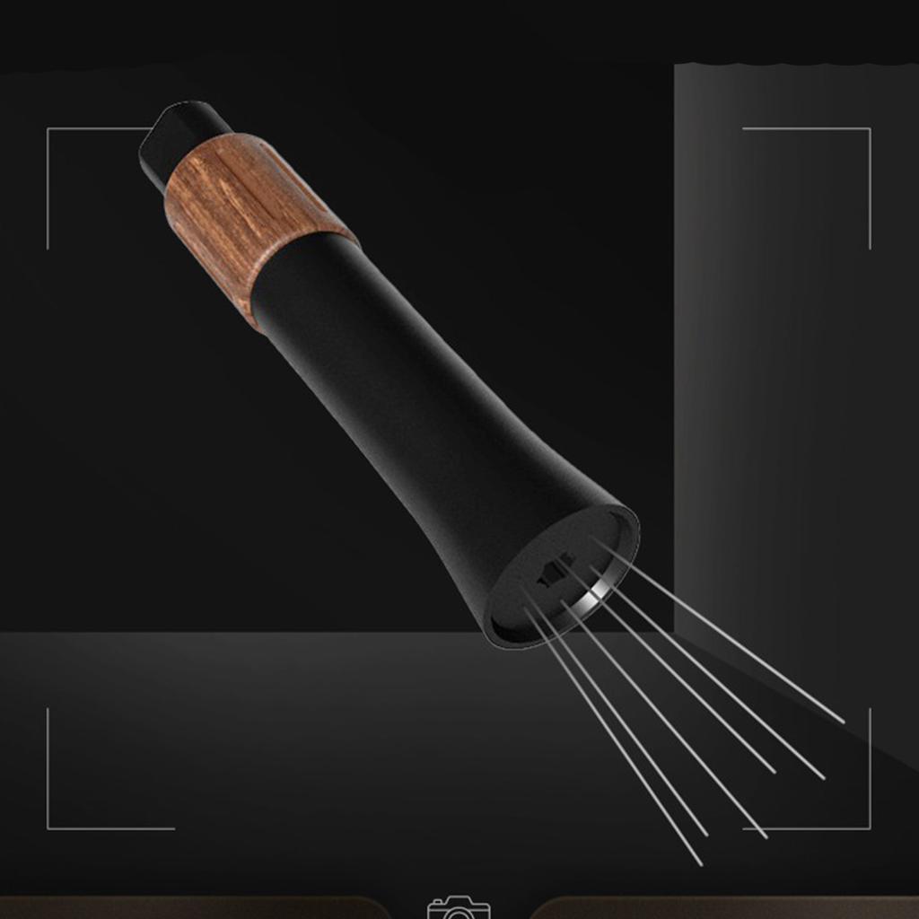 Coffee Needle Coffee Distributor Coffee Powder Pin Coffee Powder Stirrer Aluminium Texture for Coffee Enthusiasts