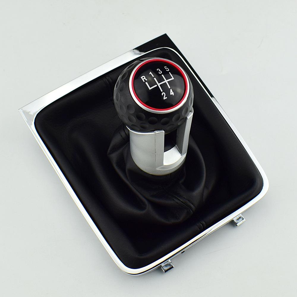 Compatible Manual Gear Shift Knob for Volkswagen Magotan B6, MK7 VII, GTI, GTD
