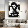 Clash The Band Anime Posters Sticky Whitepaper Sticker DIY Room Bar Cafe Kawaii Room Decor