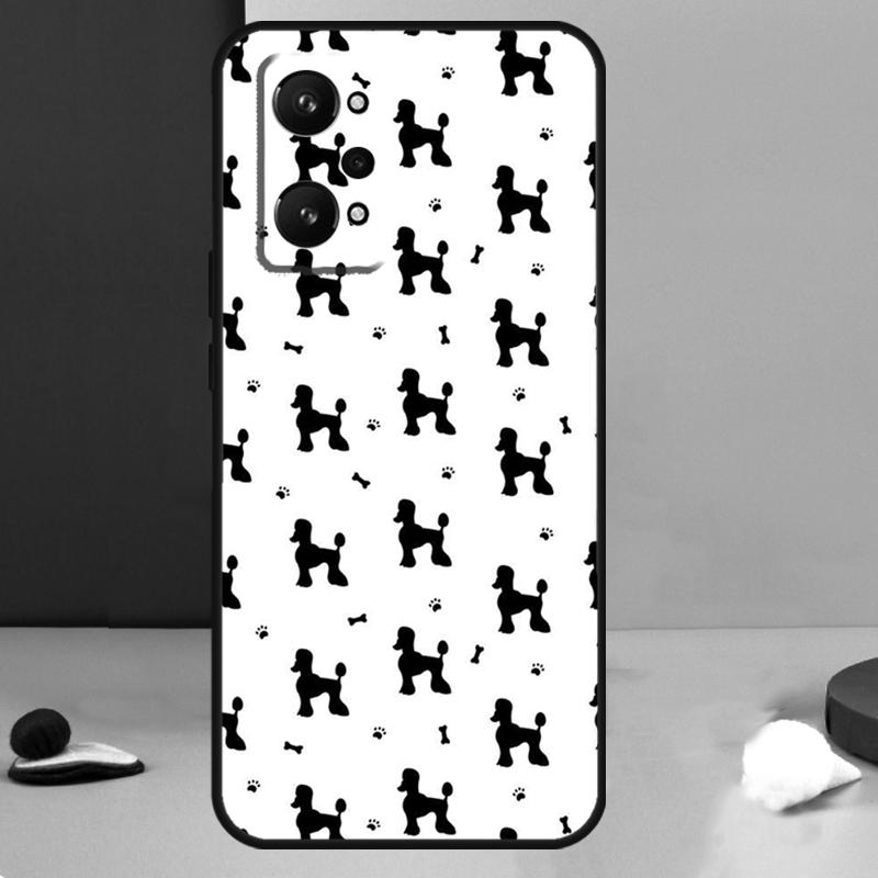 Poodles Cartoon Girly Cute For Realme GT 6T 5 6 GT 7 Pro C67 C75 C61 C55 C53 C51 C21Y C25S 10 11 12 13 14 Pro Plus Case