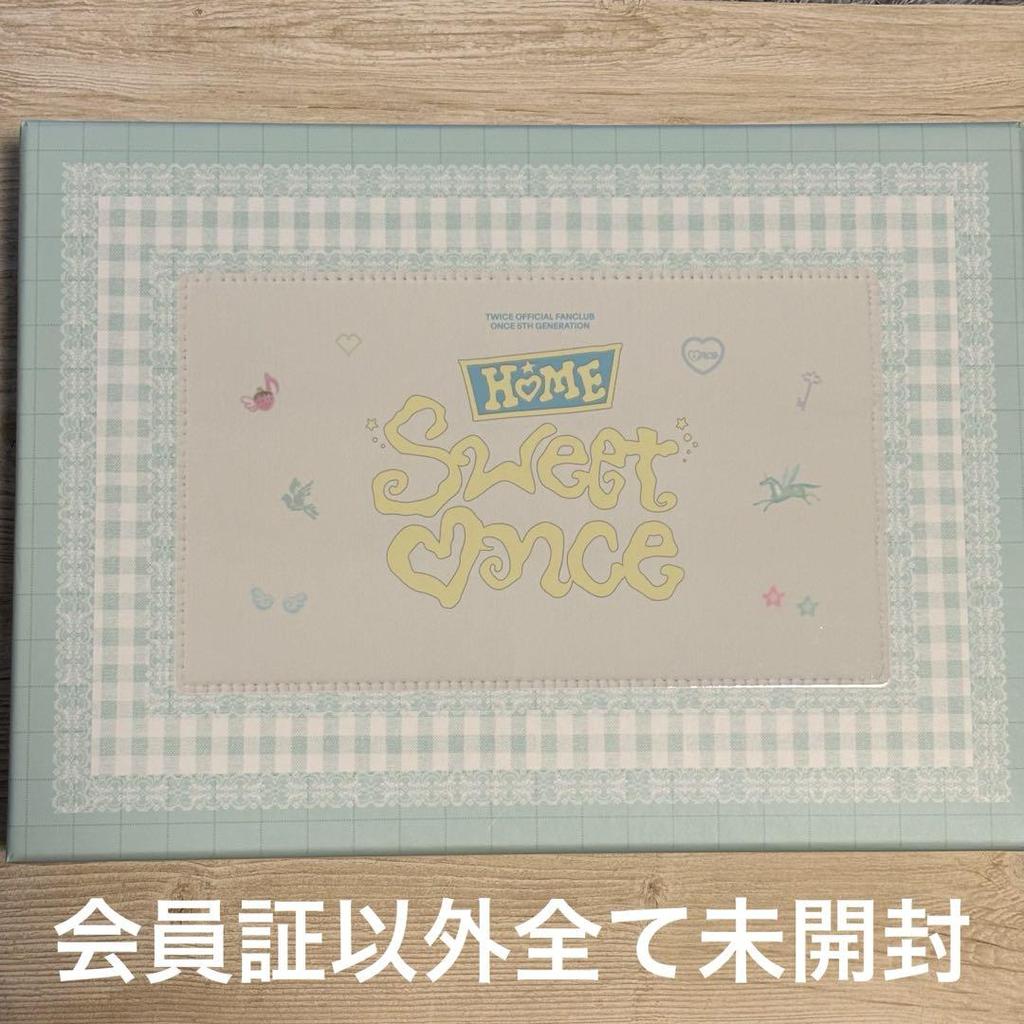 [USED] TWICE ONCE 5th Generation Korean Membership Benefits Fan Club Goods
