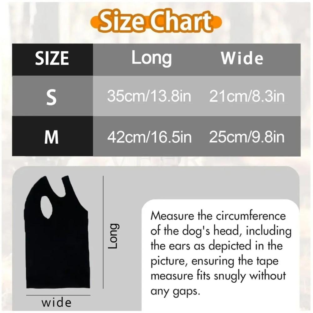 New Warm Dog Face Mask Headgear Multiple Sizes To Choose From Headwear Decoration Leisure Minimalist Pet Supplies