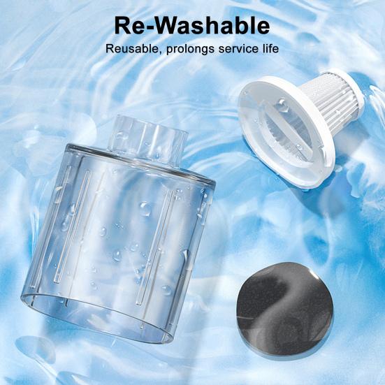 Cordless Vacuum Cleaner with Powerful Motor Strong Suction Low Noise Rechargeable Handheld Vacuum Cleaner Dust Remover