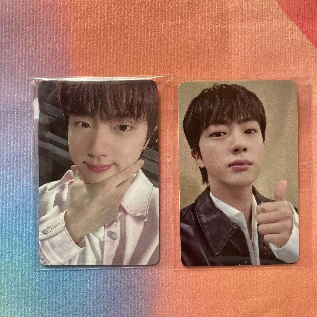 

[USED] BTS Bangtan Boys JIN HAPPY weverse bonus trading card 2 pieces
