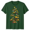 Construction Christmas Tree Holiday Unisexs TShirt Vehicles Gift