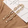 Girls Women Acrylic Purse Chain Handbag Bag Straps Replaceable Bag Chain Shoulder Bag Accessories