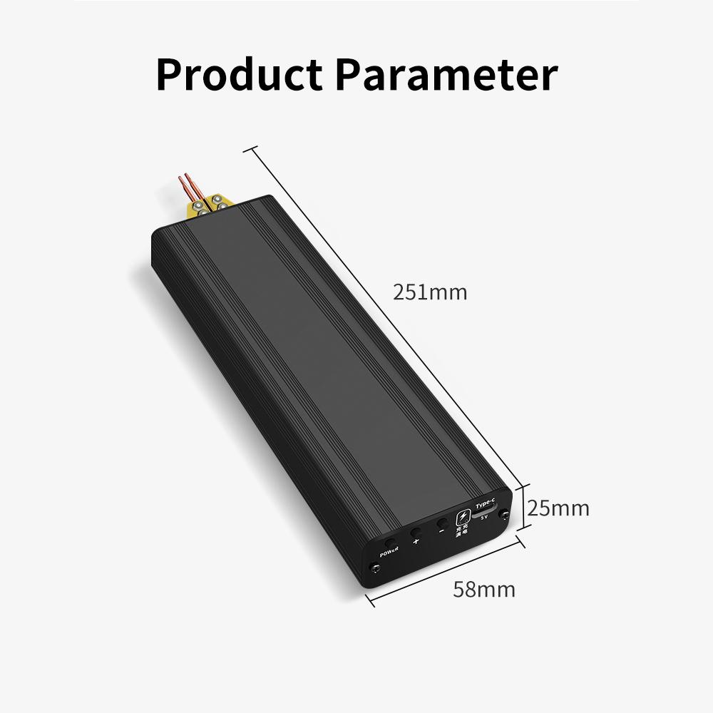 DIY Portable Handheld Battery Spot Welder for 18650 Lithium Battery, Nickel Strip and Nickel Belt Welding